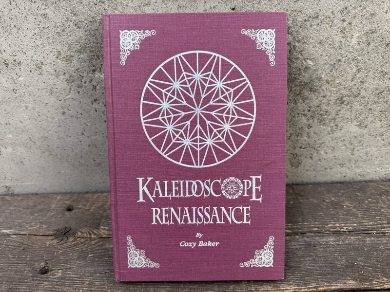 kaleidoscope Renaissance Cozy Baker Hardcover Book Vintage