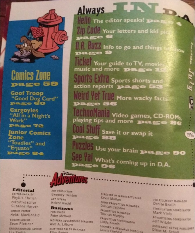Disney Adventures magazine - July 1996 - Good - Spy Hard - Leslie Nielsen gallery