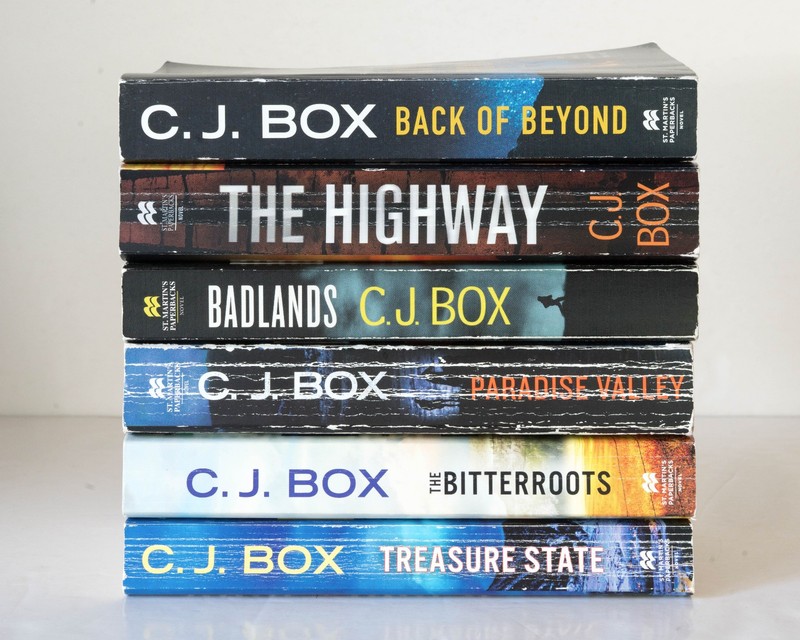 CJ C.J. BOX Cassie Dewell HIGHWAY Complete Series Lot of 6 (#1-6) Set PB Books