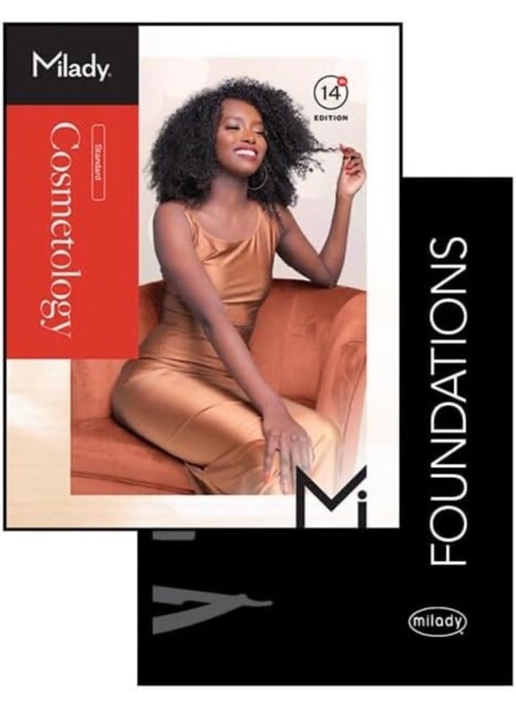 Milady Standard Cosmetology 14th Edition Hardcover Textbook 2024 1072pp