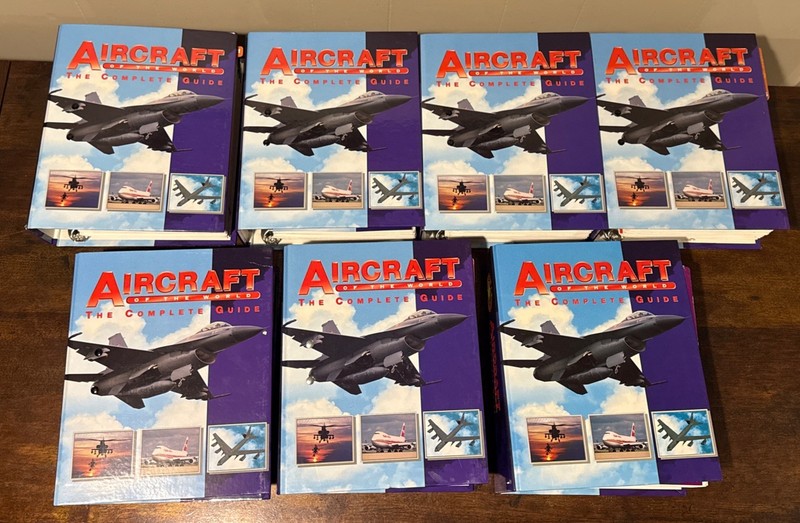 1996 Aircraft Of The World The Complete Guide Group 1-16 In 7 Three Ring Binders