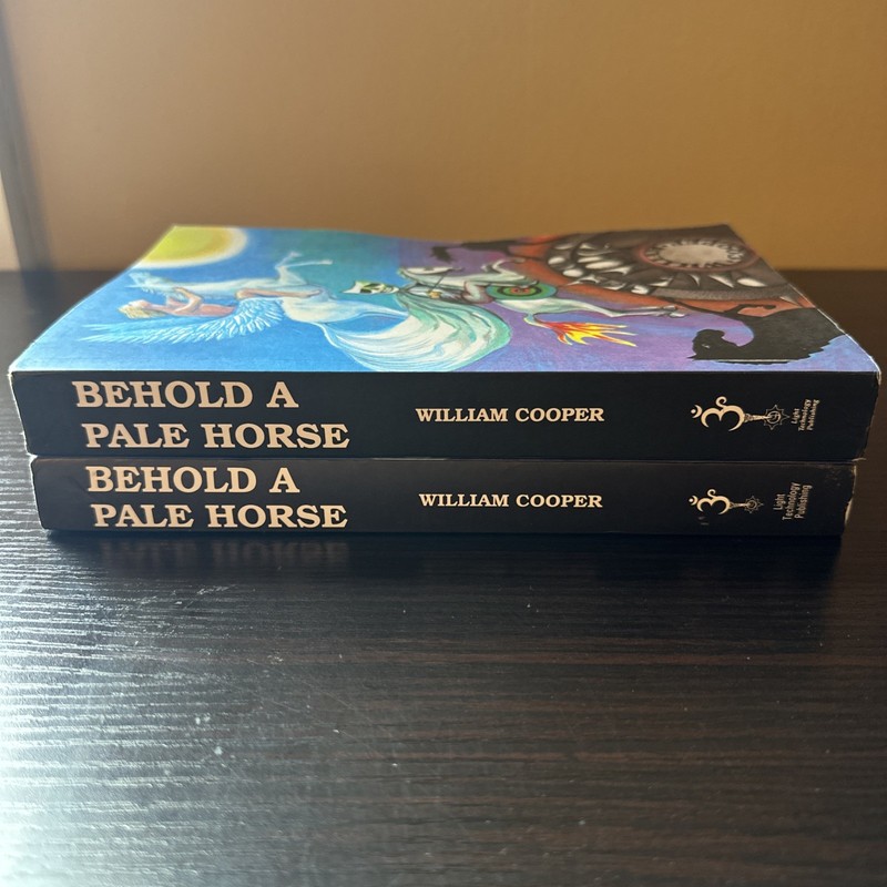 Behold a Pale Horse Milton William Cooper UNREVISED 1991 & Revised 2020 Bundle gallery