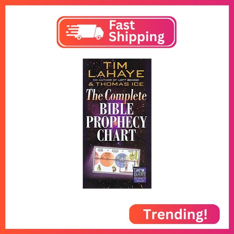 The Complete Bible Prophecy Chart (6-Panel Foldout)