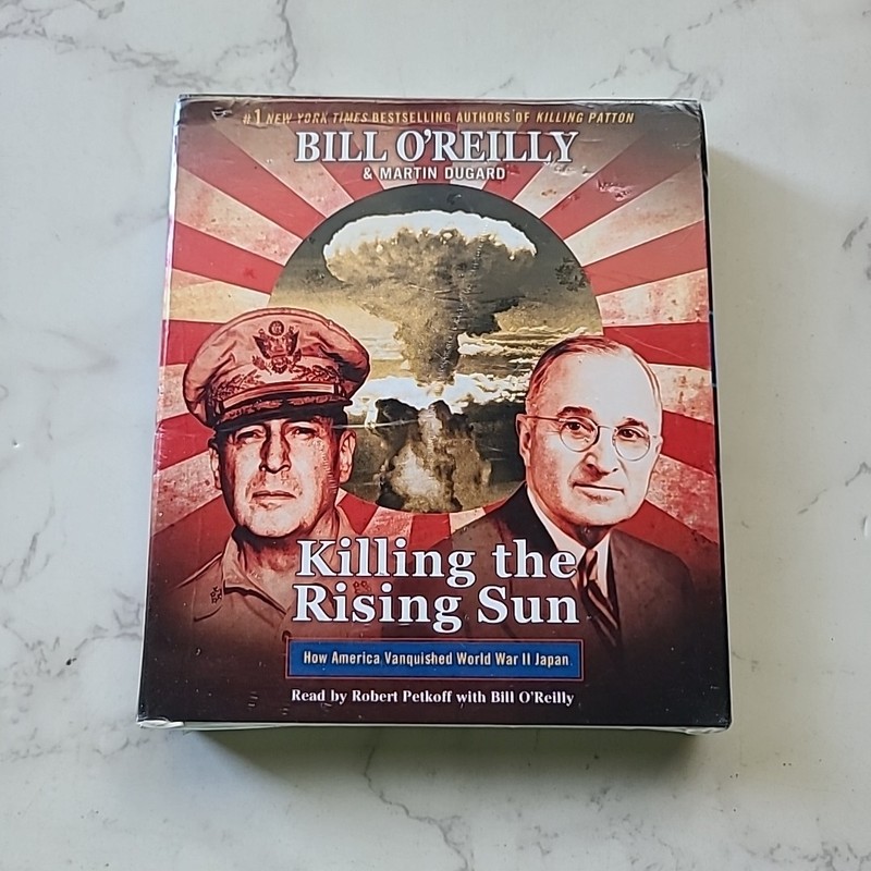 Killing the Rising Sun Bill O’Reilly Unabridged Audiobook CDs 2016 Martin Dugard