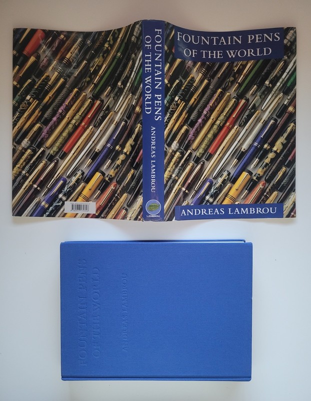 SIGNED 2014 FOUNTAIN PENS OF THE WORLD ANDREAS LAMBROU HARDCOVER OVERSIZED BOOK gallery