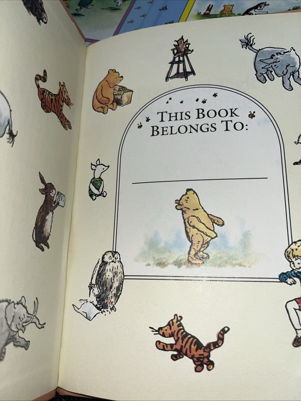 Lot of 10 The Winnie the Pooh Library by A.A. Milne Hardcover gallery