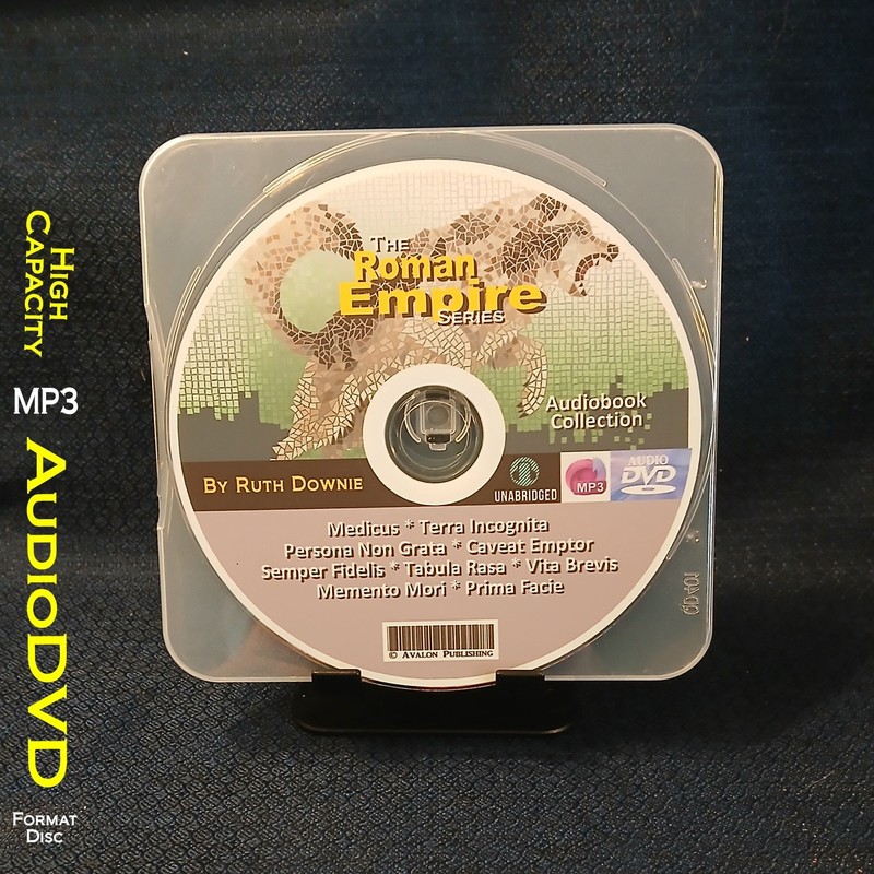 The ROMAN EMPIRE Mystery Series By Ruth Downie – 9 MP3 Audiobook Collection