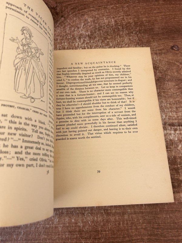 The Vicar Of Wakefield, 1st Rackham Edition 1929, Oliver Goldsmith, Illustrated gallery