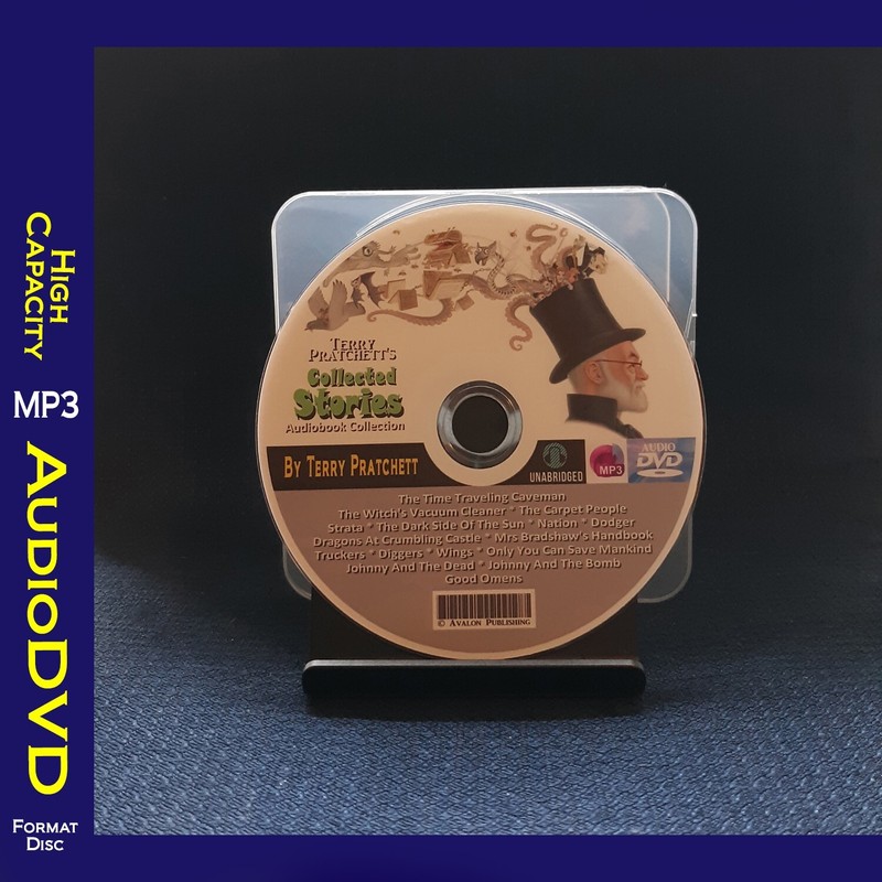 The Terry Pratchett’s COLLECTED STORIES – 16 MP3 Audiobook Collection