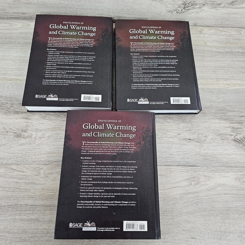 Encyclopedia Of Global Warming & Climate Change Second Ed 3-Volume Set Philander gallery