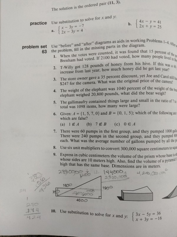 Saxon Algebra I Second Edition gallery