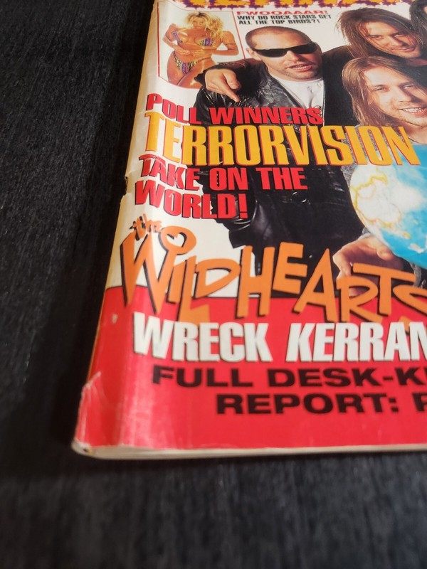 KERRANG MAGAZINE JAN 1995 #529 BRITISH IMPORT, HEAVY METAL & HARD ROCK VG gallery
