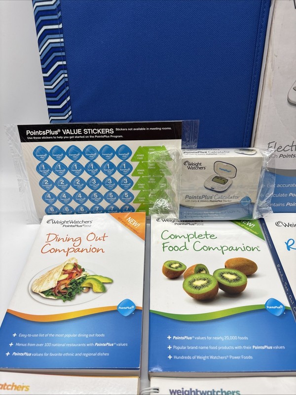 Huge Weight Watchers Points Plus Lot Calculator Scales Pocket Guide & Much More! gallery