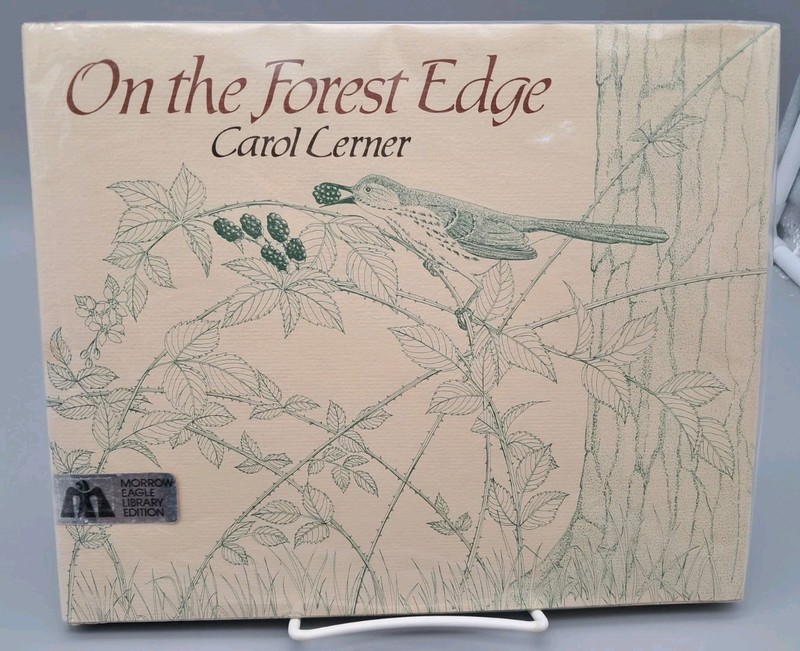 Vintage Picture Book ON THE FOREST EDGE by Carol Lerner