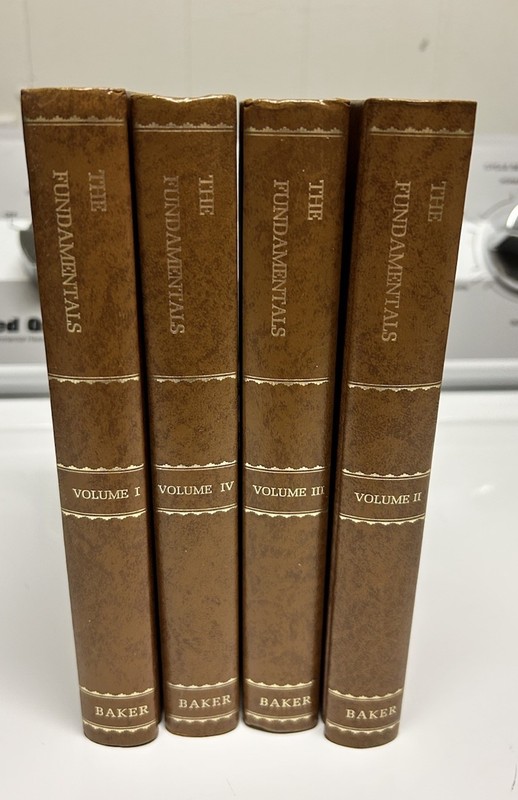 The Fundamentals: Testimony to Truth 4 Vol Set AC Dixon & RA Torrey 1970 Edition