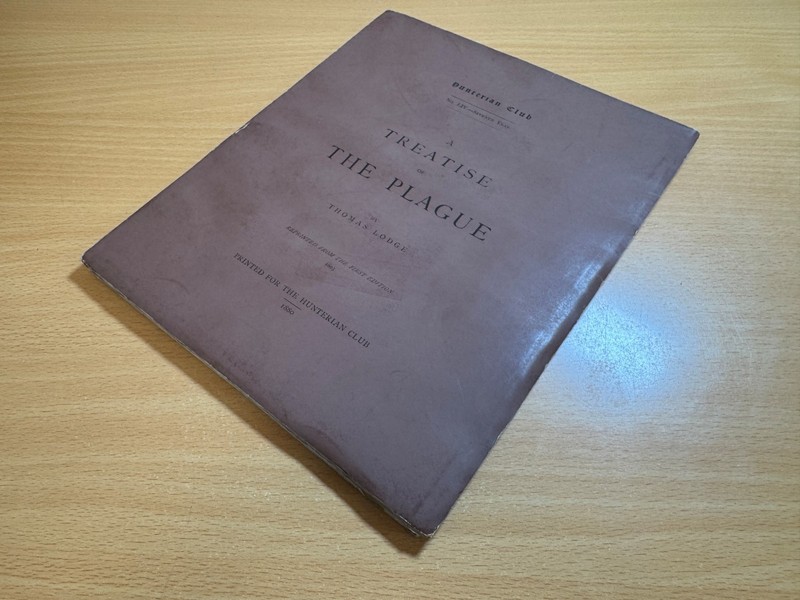 A Treatise of the Plague LIV - Seventh Year by Thomas Lodge 1880 Paperback gallery