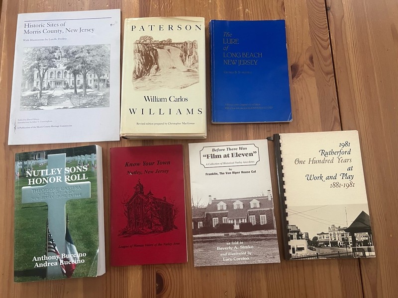Historic New Jersey Paperback Book Lot Morris County Rutherford Nutley Paterson