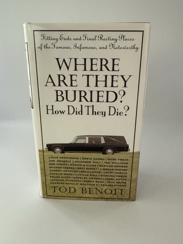 Where Are They Buried? How Did They Die? by Tod Benoit Black Dog & Leventhal