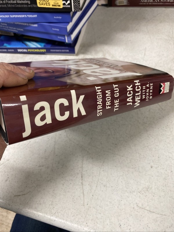 SIGNED COPY Jack: Straight from the Gut by Jack Welch Hardcover 1st Ed. 2001 gallery