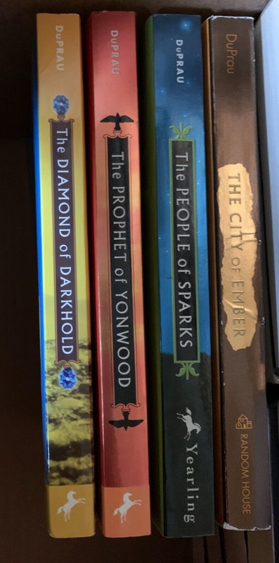 City OF EMBER Complete Set 1-4 Jeanne DuPrau Sparks Darkhold Yonwood lot gallery