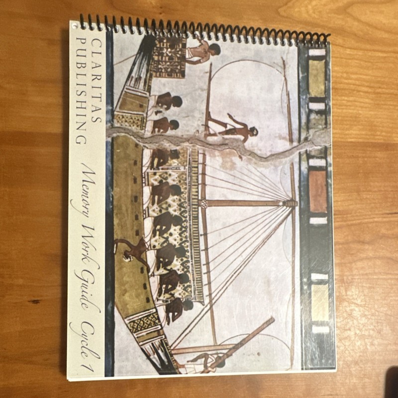 Claritas Publishing Memory Work Guide & Map Booklet Spiral Bound Illustrated