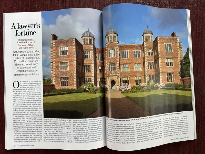 Country Life May 27 2026 Doddington Hall Chelsea Flower Show Sophia Duleep Singh gallery