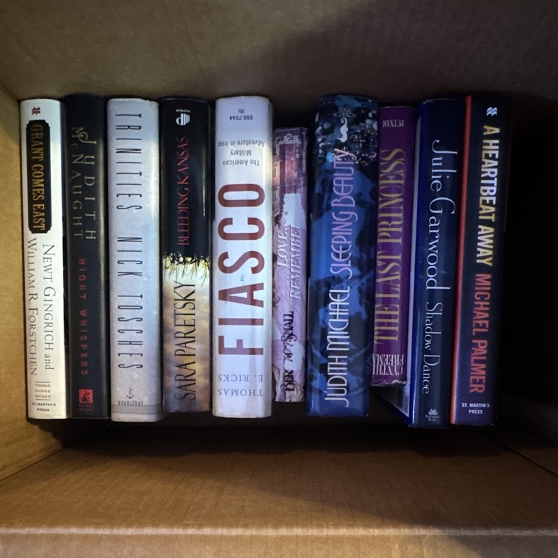 Newt Gingrich Judith McNaught Hardcover Fiction Novel Adult Grant Comes East Ni…