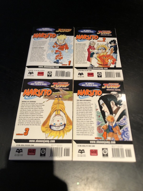 Naruto Manga Lot Volumes 1-24 Masashi Kishimoto Viz Anime Shonen CULT HTF NM gallery