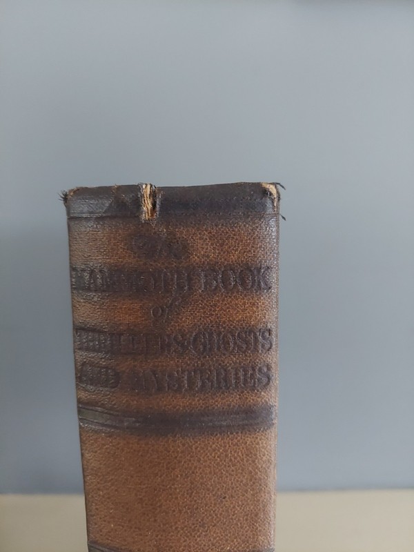 The Mammoth Book of Thrillers Ghosts Mysteries 1936 Hardback Edition Odhams gallery