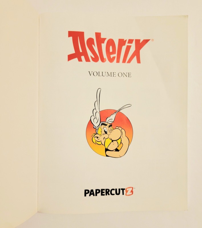 ASTERIX Volume 1 One Graphic Novels Paperback Book Papercutz Goscinny Uderzo gallery