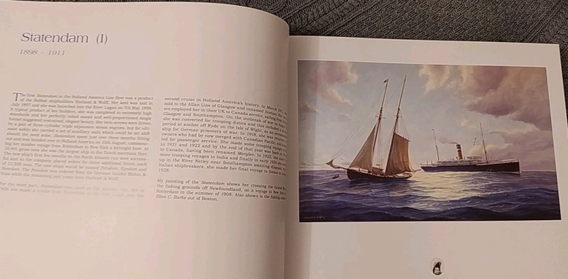 HOLLAND AMERICA LINE: MARITIME PAINTINGS - Stephen J Card gallery