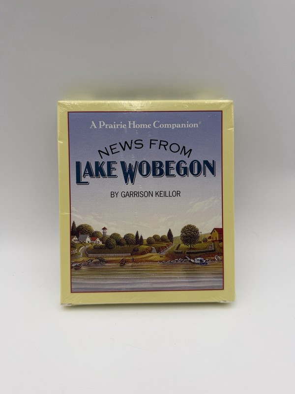 News From Lake Wobegon Garrison Keillor Audiobook 4-Disc Live Broadcast Prairie
