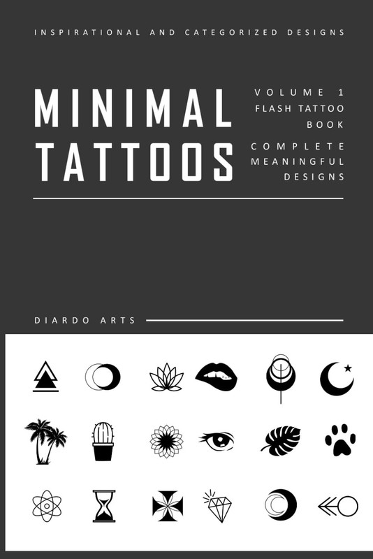 Minimal Flash Tattoo Design Art Book: Complete Meaningful Small Tattoo Desig…