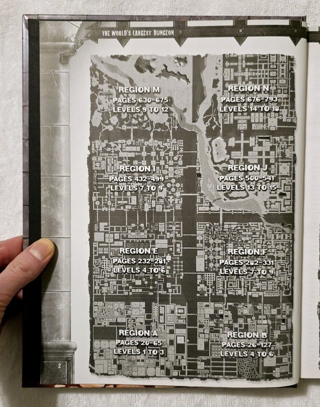 The World's Largest Dungeon NO MAP 840 Pages NO MAP Jim Pinto Dungeons & Dragons gallery
