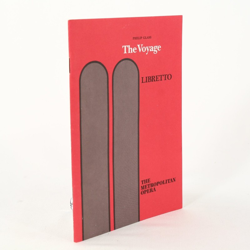 The Voyage Philip Glass 1992 Opera Libretto Metropolitan Opera David Henry Hwang