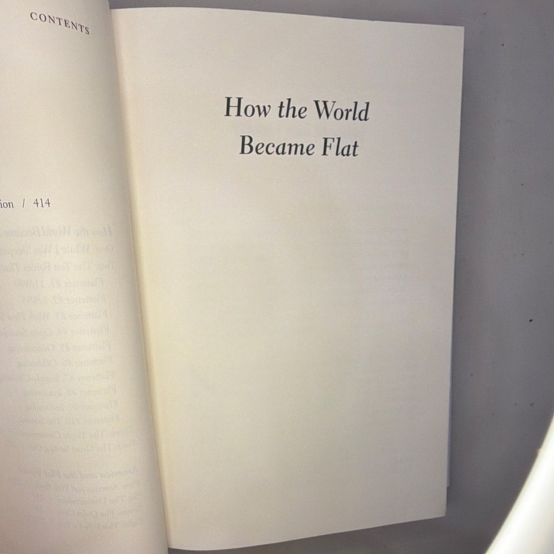 The World Is Flat Thomas L. Friedman Hardcover Farrar 2005 Globalization gallery