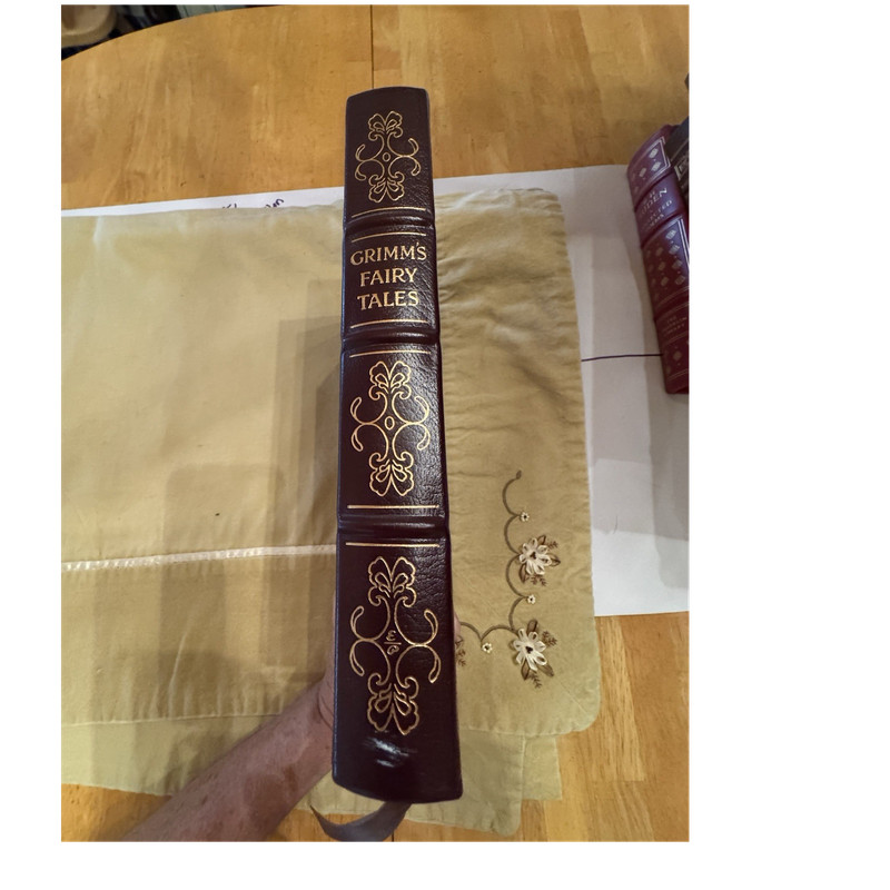 The Easton Press Grimm’s Fairy Tales Untermeyer Leather HC Illus Coll Ed