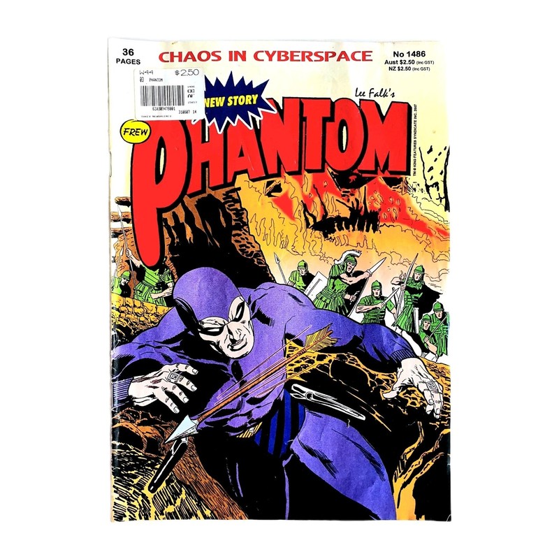 Phantom #1486 «Chaos In Cyberspace» Comic Book 2007 Australian Edition Lee Falk