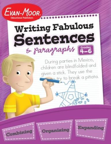 Writing Fabulous Sentences & Paragraphs, Grades 4-6 – Paperback – VERY GOOD