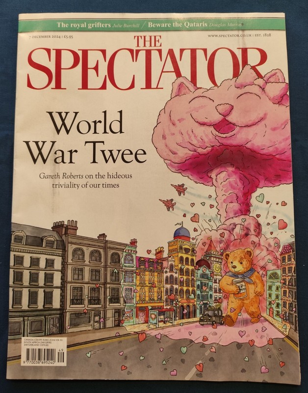 THE SPECTATOR MAGAZINE – 7 DECEMBER 2024 – WORLD WAR TWEE