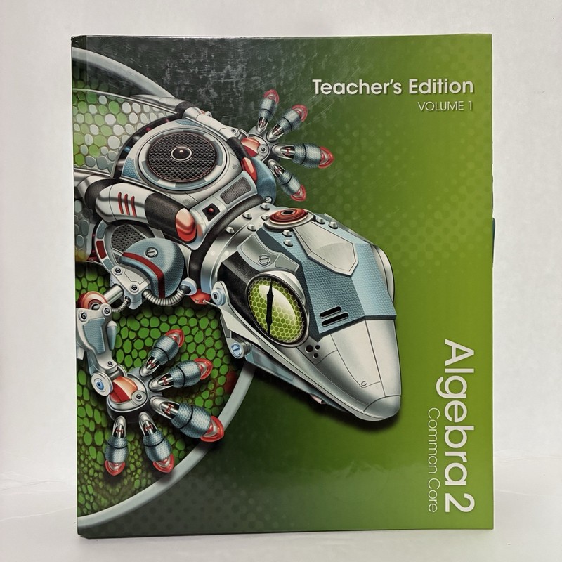 Pearson enVision Algebra 2 Common Core Teacher’s Edition Vol 1 HC 2015