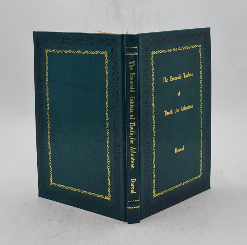 The Emerald Tablets of Thoth The Atlantean by Doreal [PREMIUM LEATHER BOUND] gallery