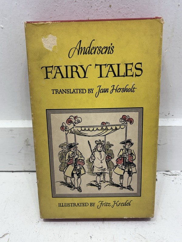 ANDERSEN’S FAIRY TALES Vintage 1942 FRITZ KREDEL W/ SLIPCASE