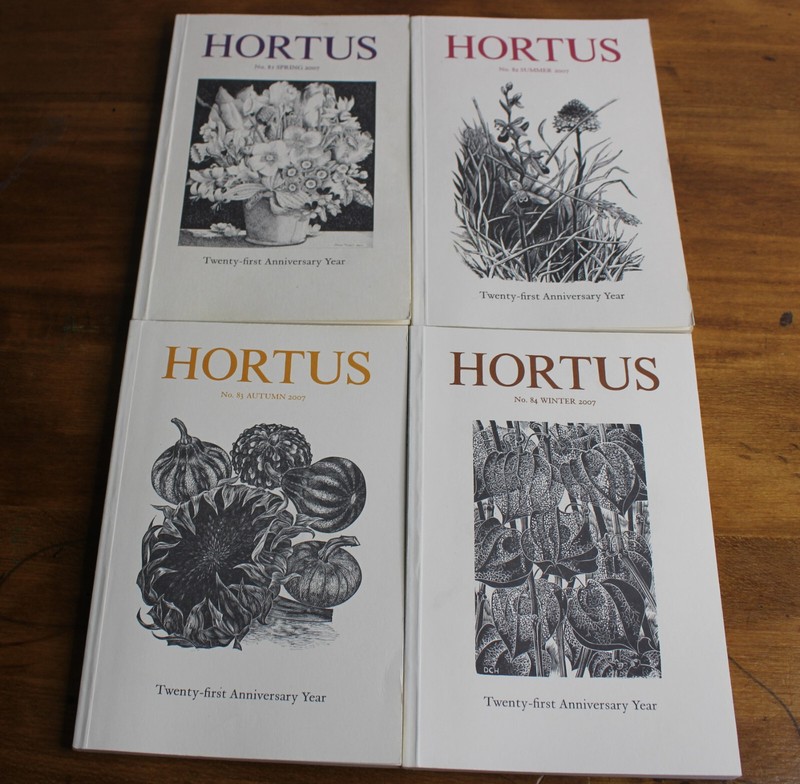Hortus Magazine 2007 Full Year #81 82 83 84 Summer Spring Winter Fall Lot of 4