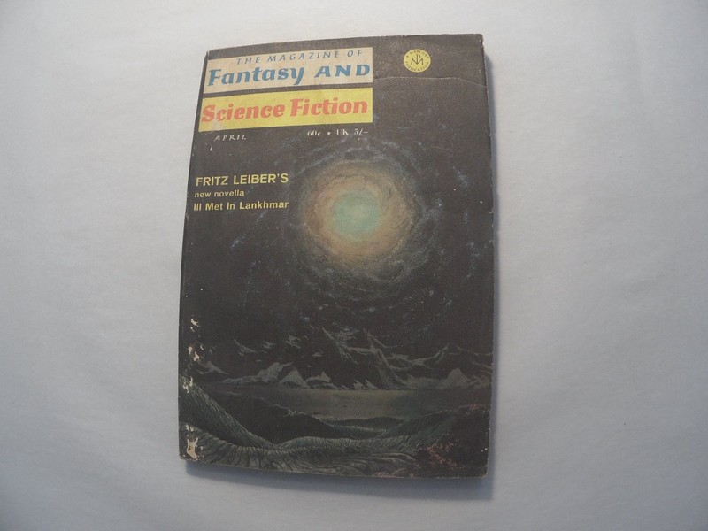 Fantasy and Science Fiction Magazine April 1970 Vol 38 No 4 Mercury Press
