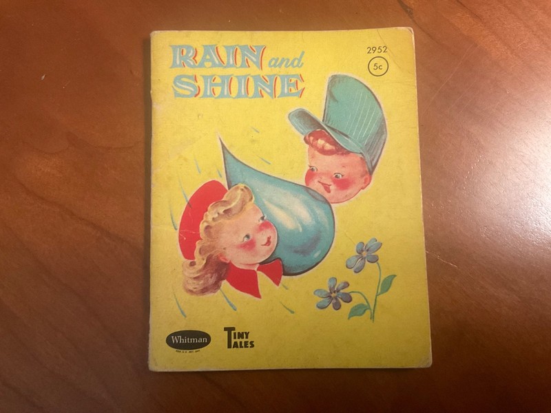 Rain And Shine Whitman Tiny Tales Isabelle Groetzinger (1960) 5 Cent