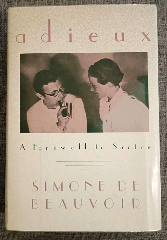 Adieux A Farewell to Sartre American by Simone De Beauvoir
