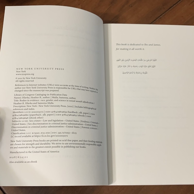 Bodies In Evidence Book Textbook Hlavka & Mulla 2021 Six Chapters 299 Pages Race gallery