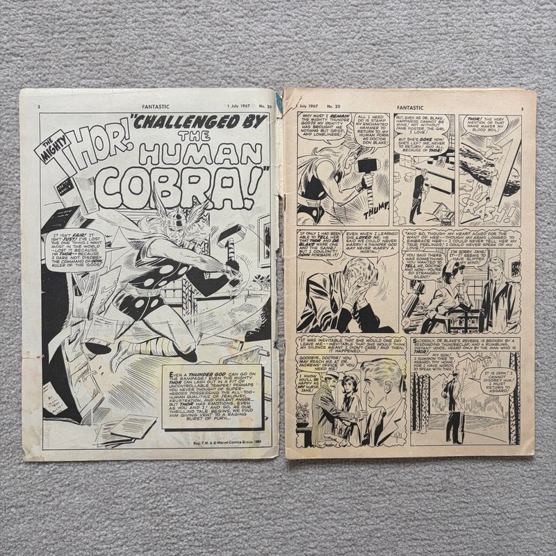 Marvel UK Comic - Oldhams Press - Fantastic - 1st July 1967 - Issue 20 gallery