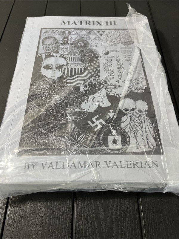 MATRIX III Volume 1,Valdamar Valerian,920 Pages In 1 book,Large 8.5*11”,REPRINT gallery